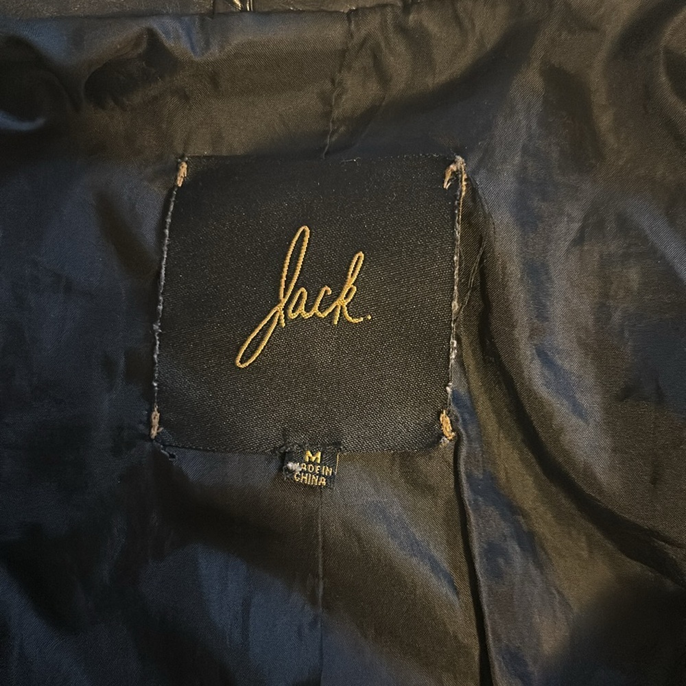 Jack black leather jacket - Picture 5 of 7